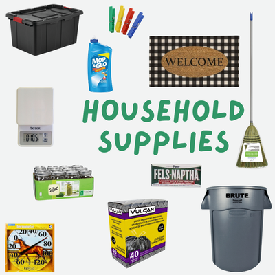 HOUSEHOLD SUPPLIES