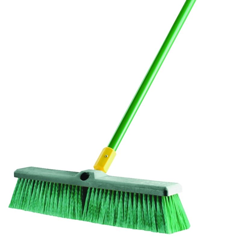00528 INDOOR/OUTDOOR PUSHBROOM 18IN