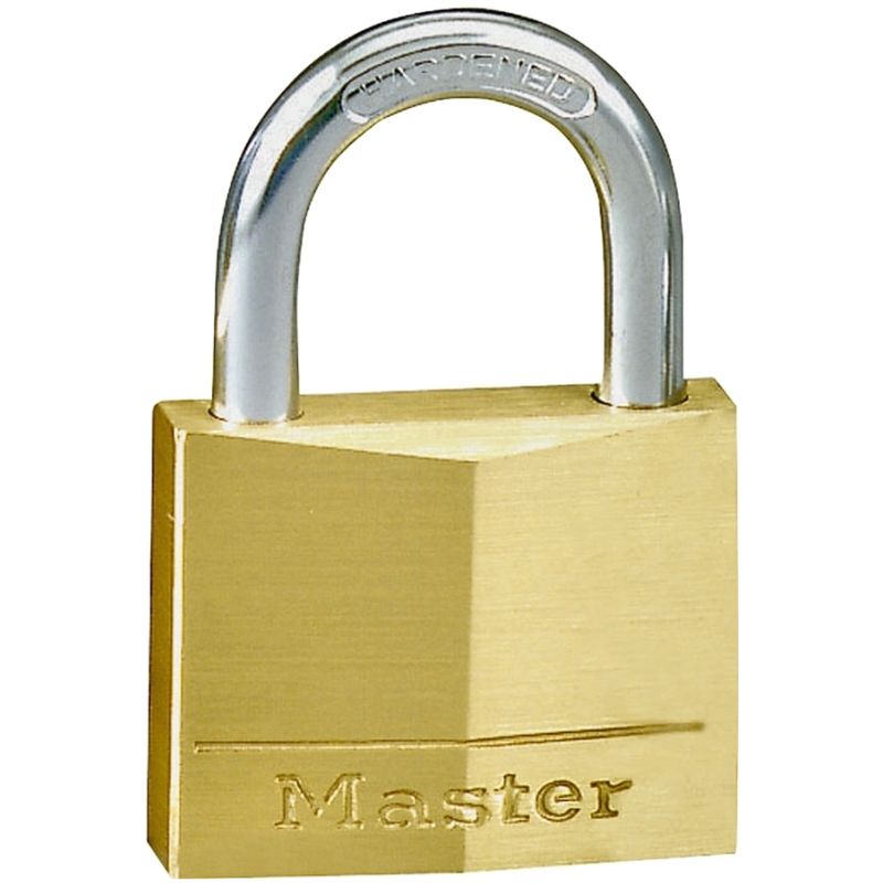 130D PADLOCK BRASS 1-3/16IN