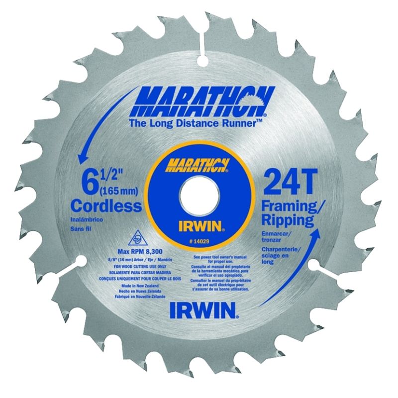 14029 CIRCULAR SAW BLADE 6-1/2IN 24-TEETH