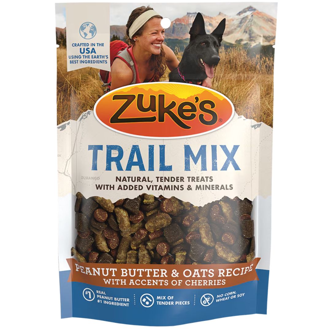ZUKE'S TRAIL MIX PEANUT BUTTER &amp; OATS 6OZ