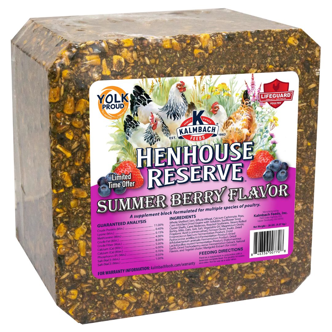 HENHOUSE RESERVE SUMMER BERRY BLOCK 20LB