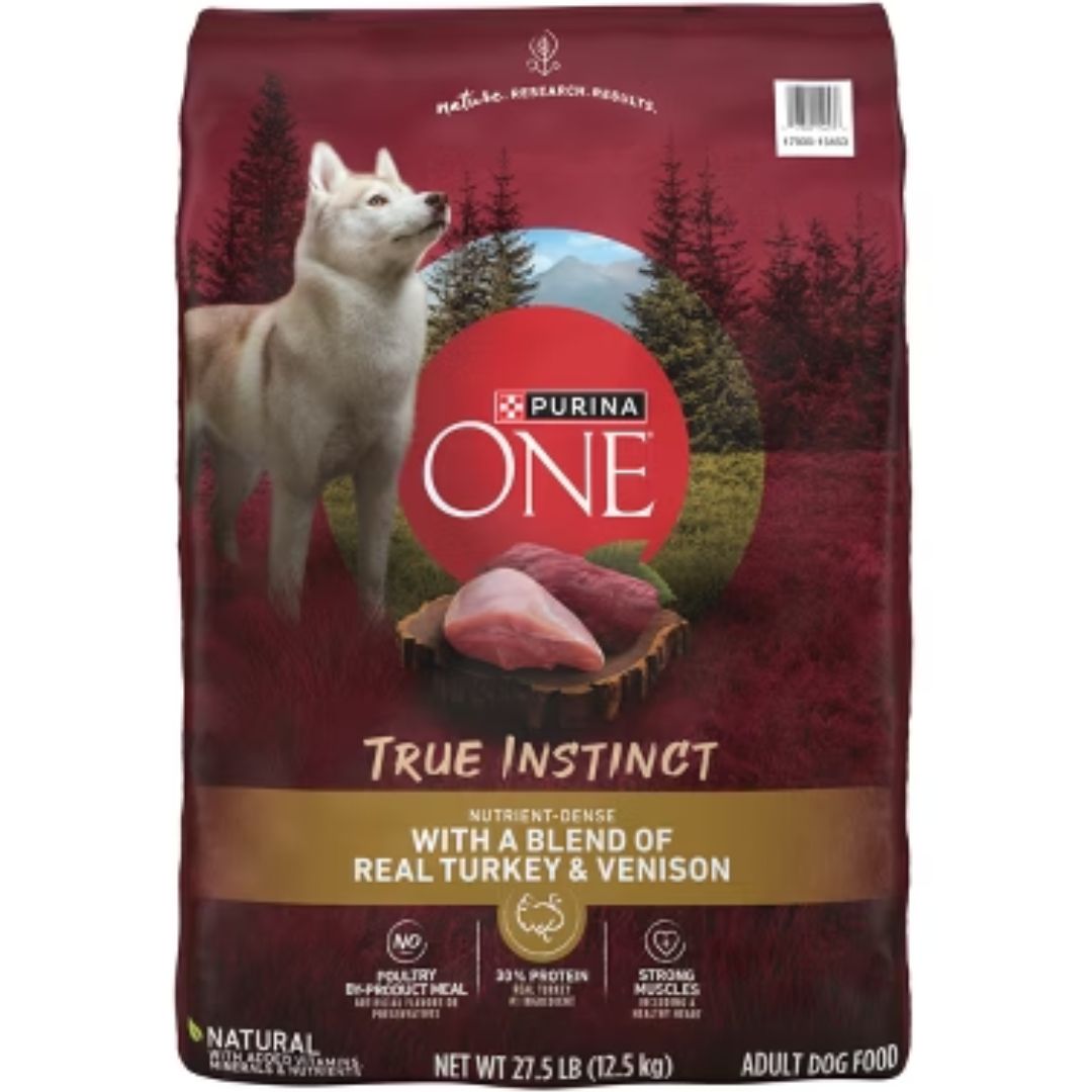 ONE DOG TRUE INSTINCT TURKEY &amp; VENISON 27.5LB