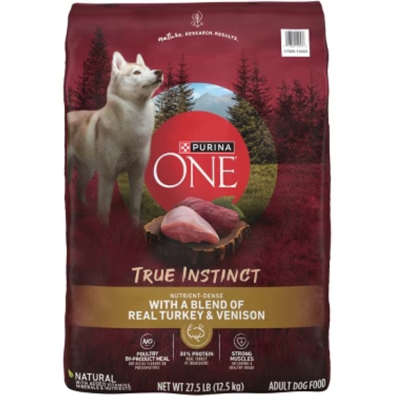 ONE DOG TRUE INSTINCT TURKEY &amp; VENISON 27.5LB