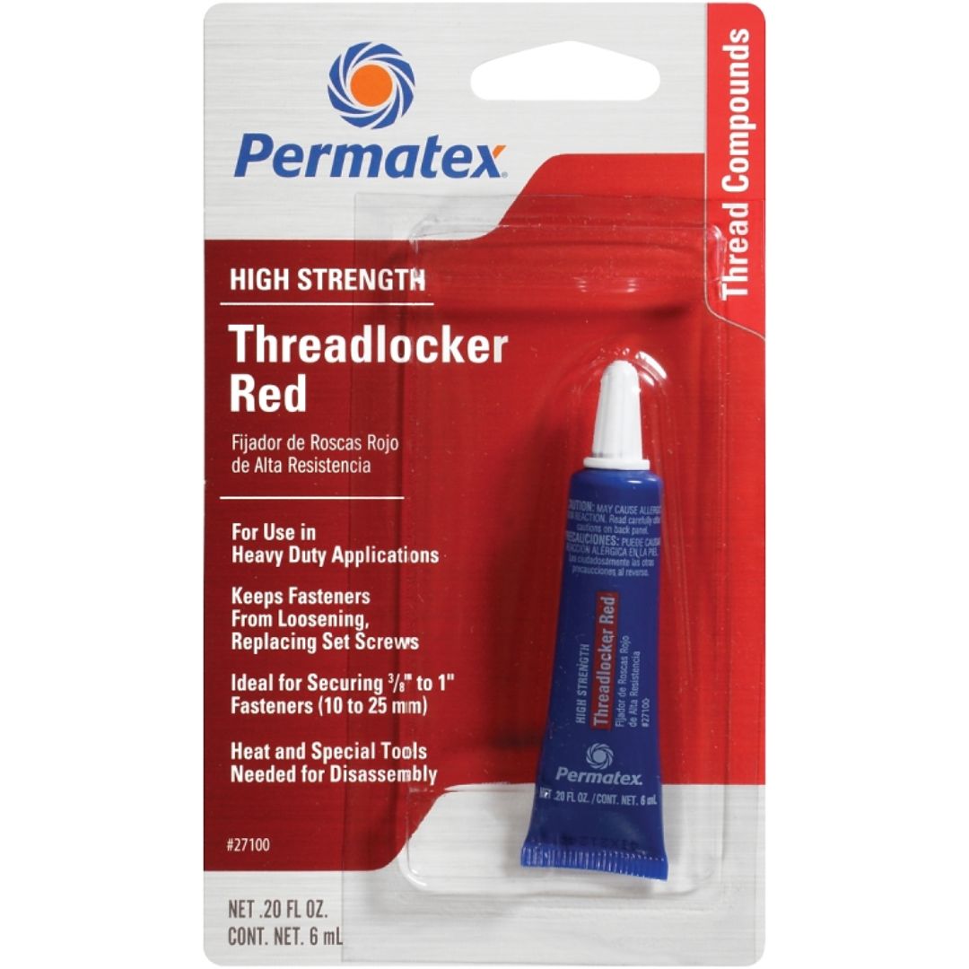 27100 HIGH STRENGTH THREADLOCKER RED 6ML
