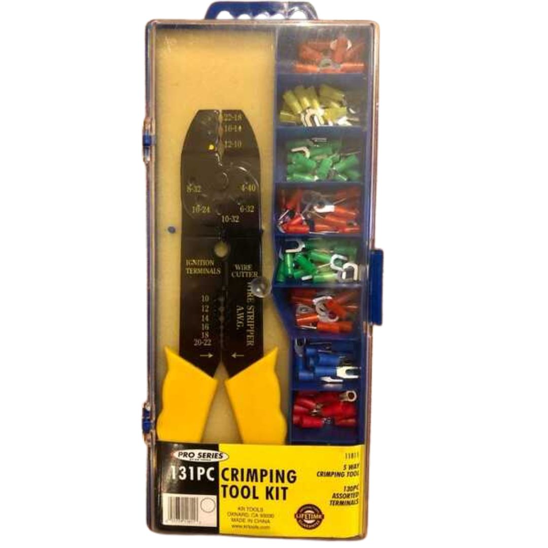 KR TOOLS CRIMPING TOOL KIT