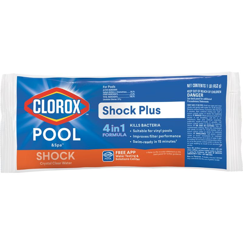 CLOROX POOL &amp; SPA SHOCK PLUS LB 32636CLX