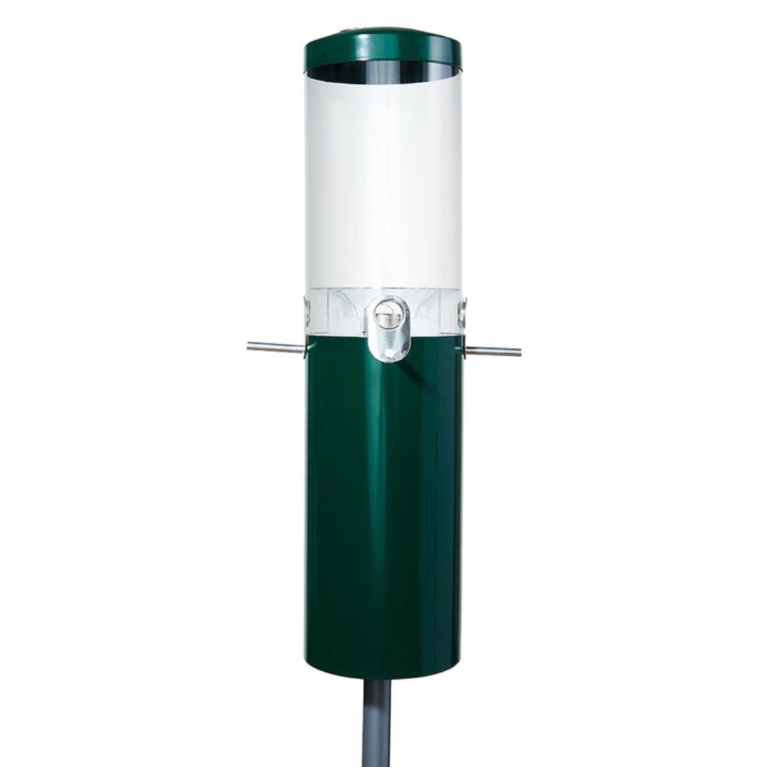 BIRD'S CHOICE SQUIRREL PROOF FEEDER WITH POLE &amp; BAFFLE