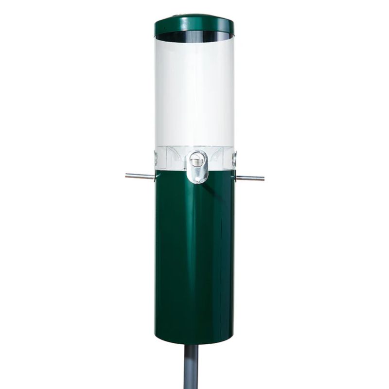 BIRD'S CHOICE SQUIRREL PROOF FEEDER WITH POLE &amp; BAFFLE