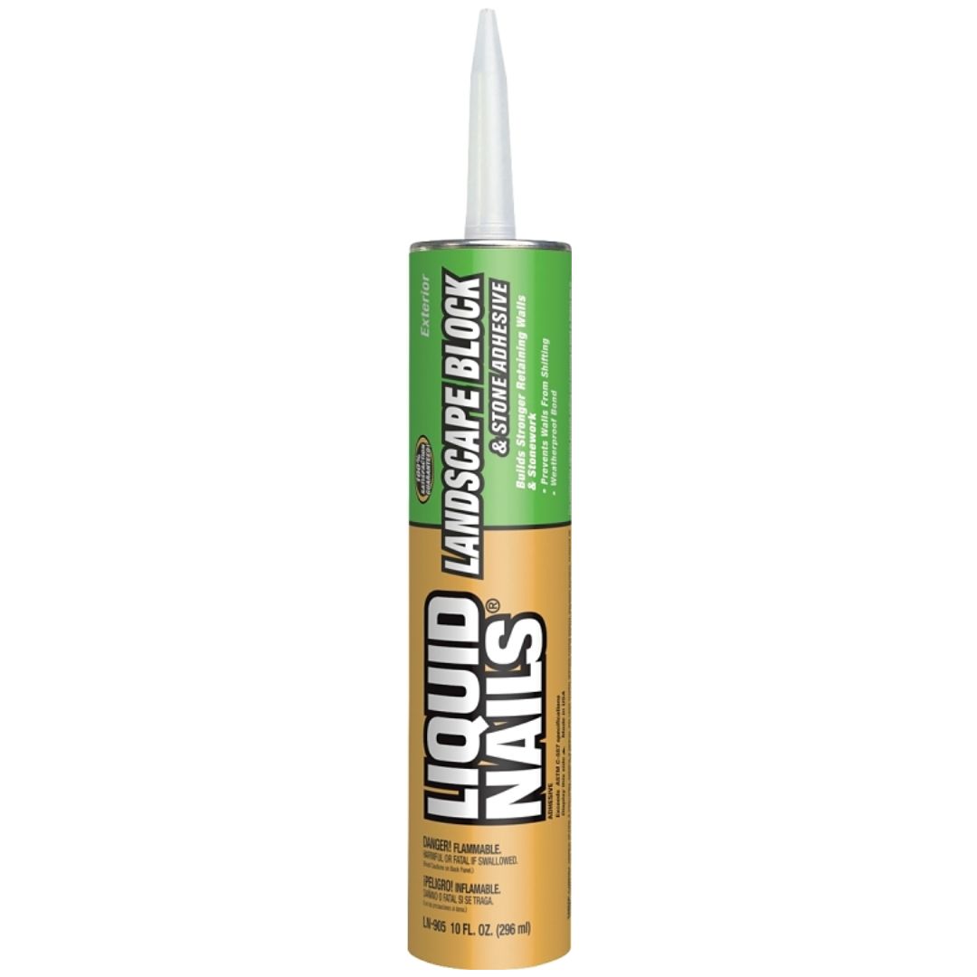 LN-905 LANDSCAPE BLOCK ADHESIVE WHITE 10OZ