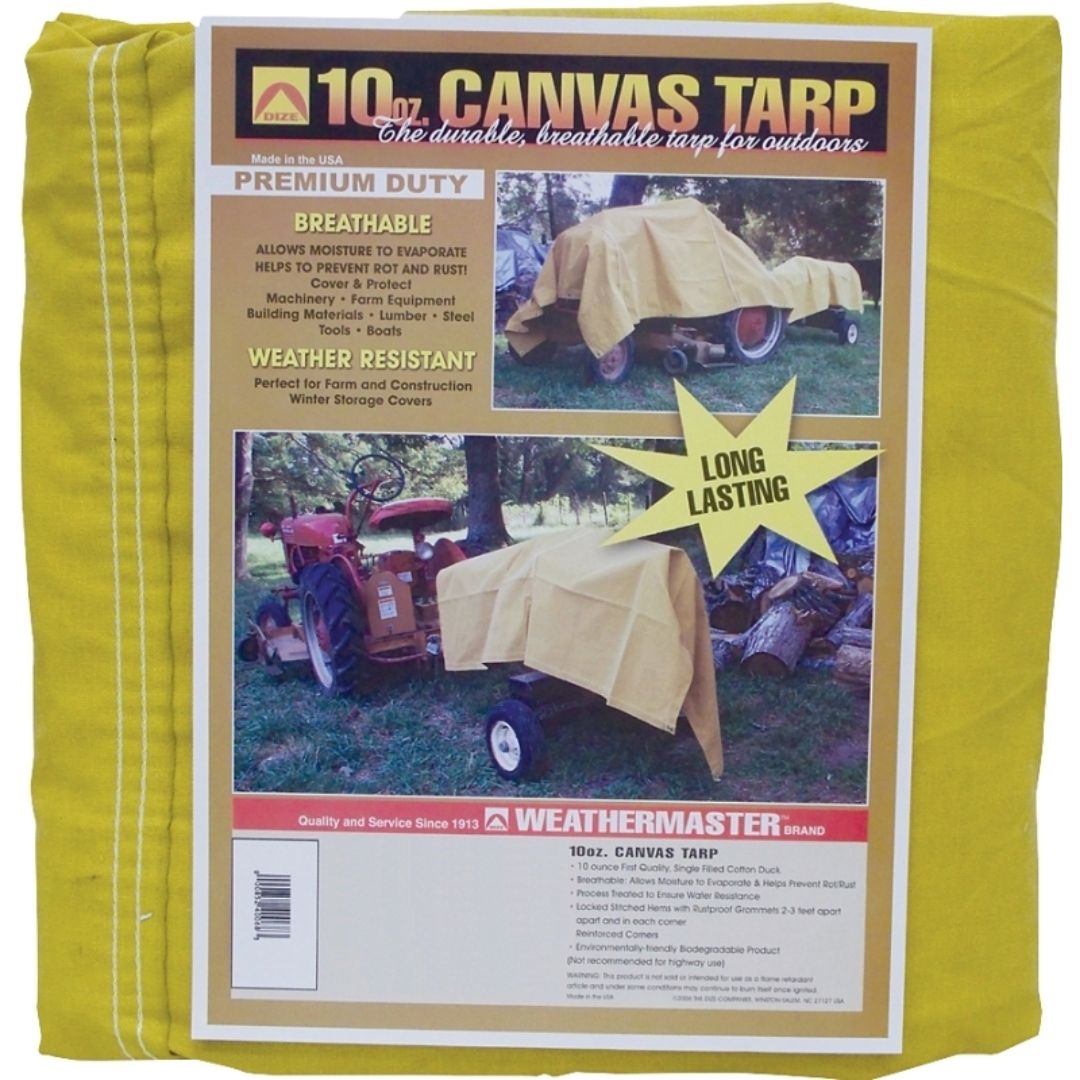 CANVAS TARP 10OZ 10X12