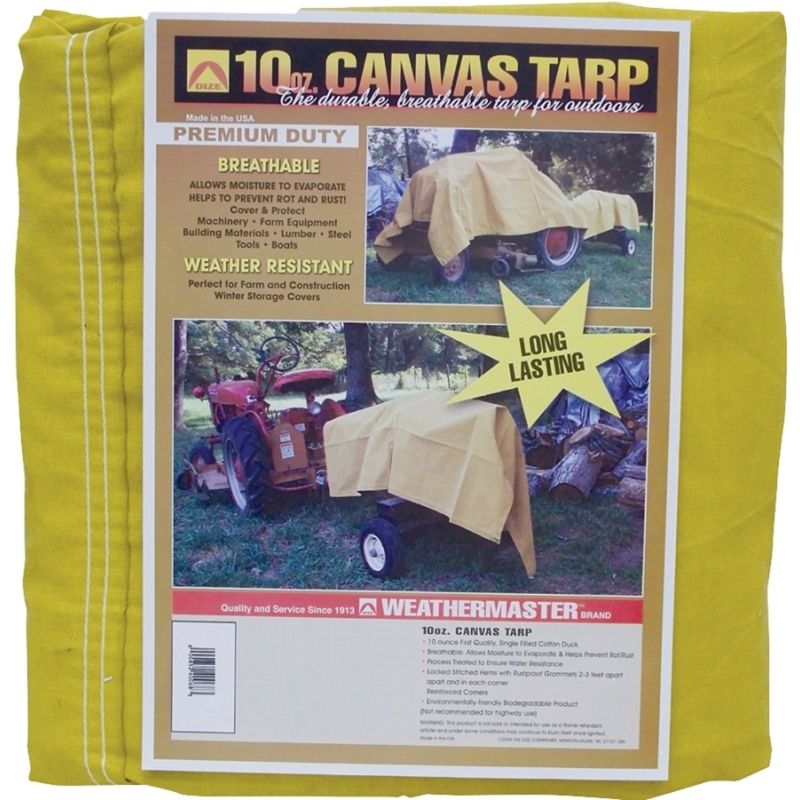 CANVAS TARP 10OZ 10X12