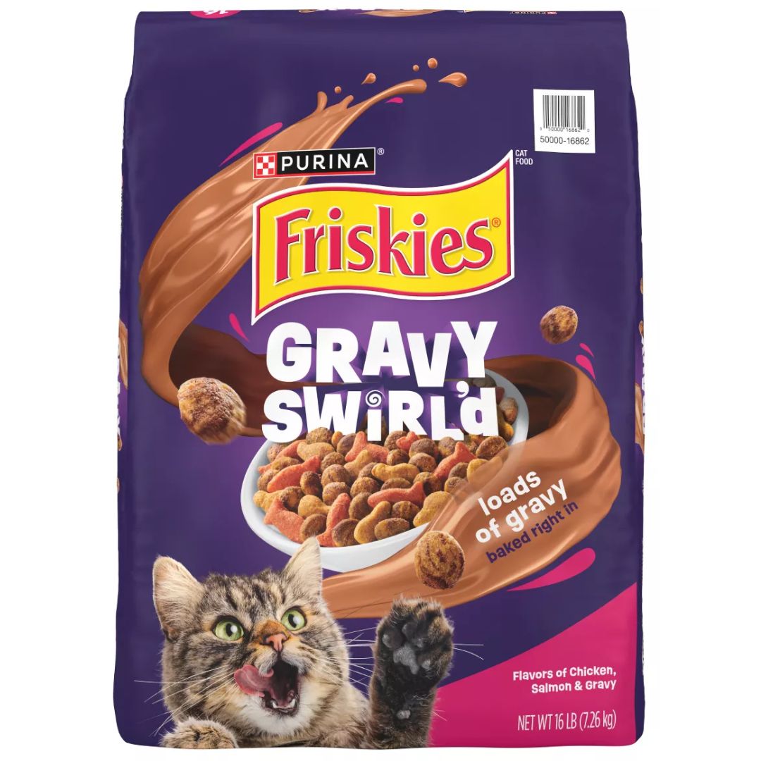 FRISKIES GRAVY SWIRL'D 16LB