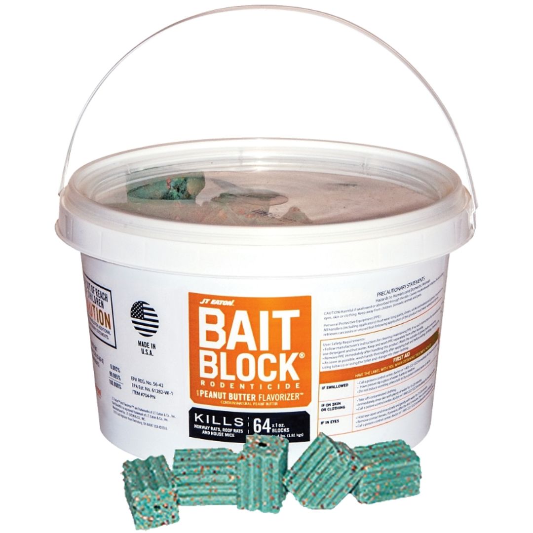 BLOCK BAIT PEANUT BUTTER 704-PN 4LB