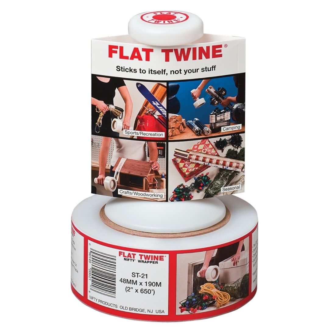 FLAT TWINE STRETCH FILM 2INX650FT ST21