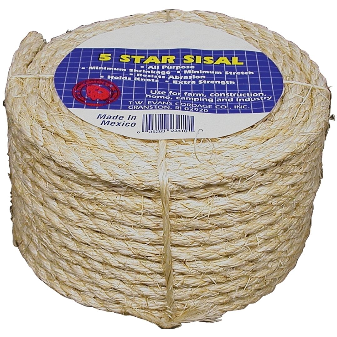 23-405 SISAL ROPE 3/8X50FT