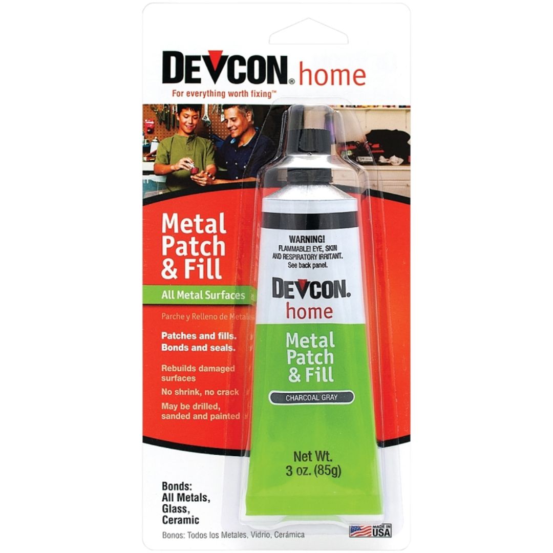 METAL PATCH &amp; FILL CHARCOAL GRAY 3.5OZ 50345