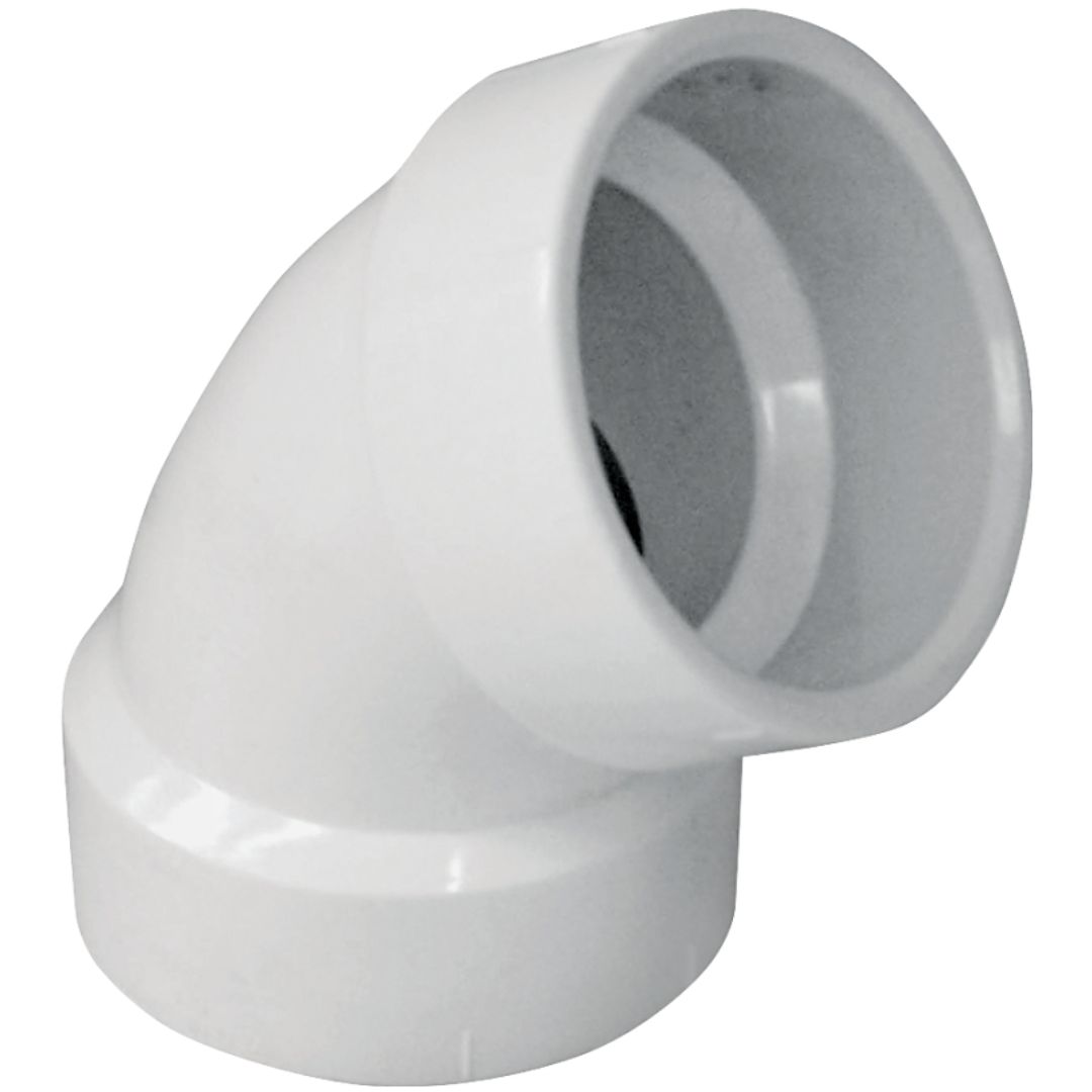 192601 DWV PIPE ELBOW PVC 60DEG 1-1/2IN