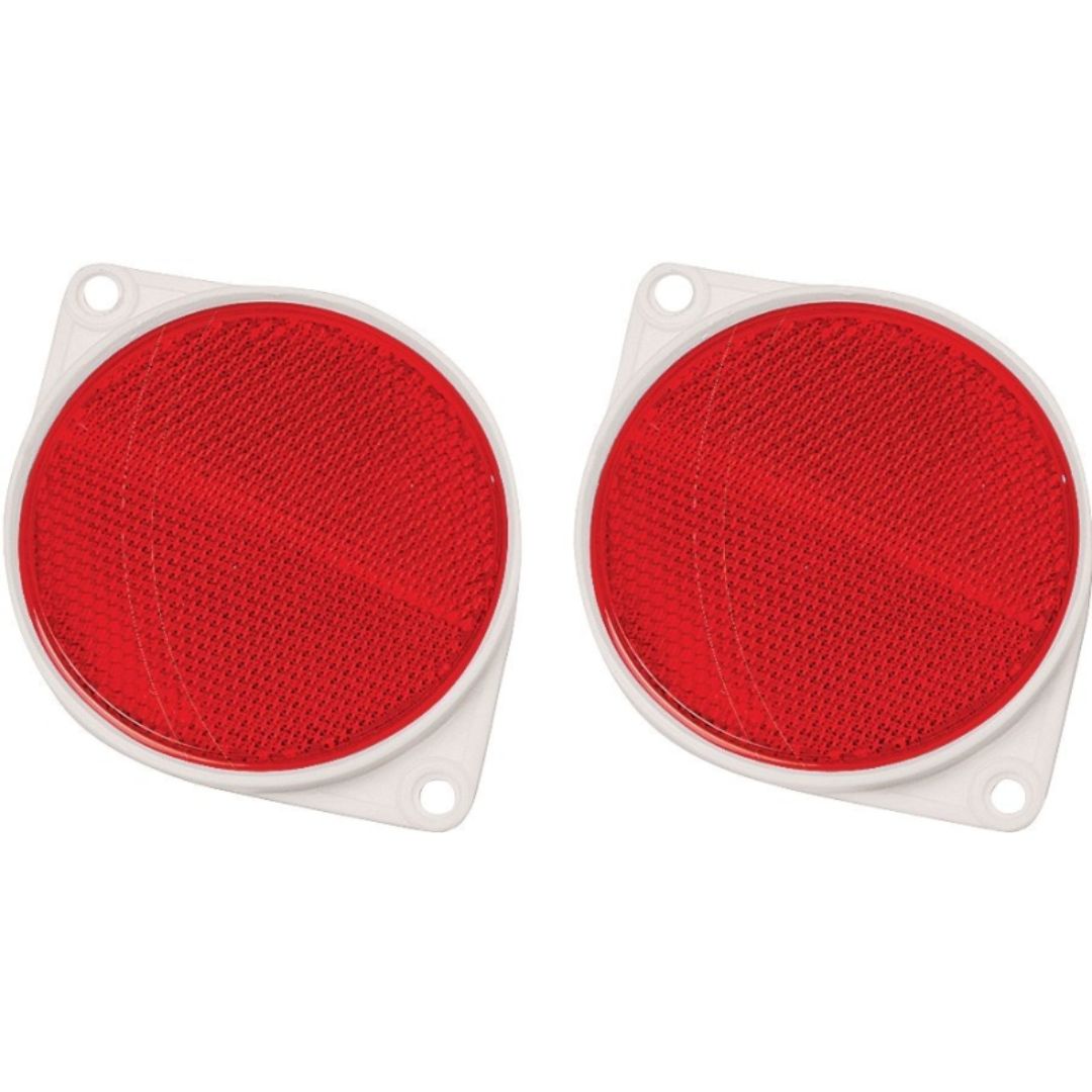 RED REFLECTORS 2PK CDRF-3R