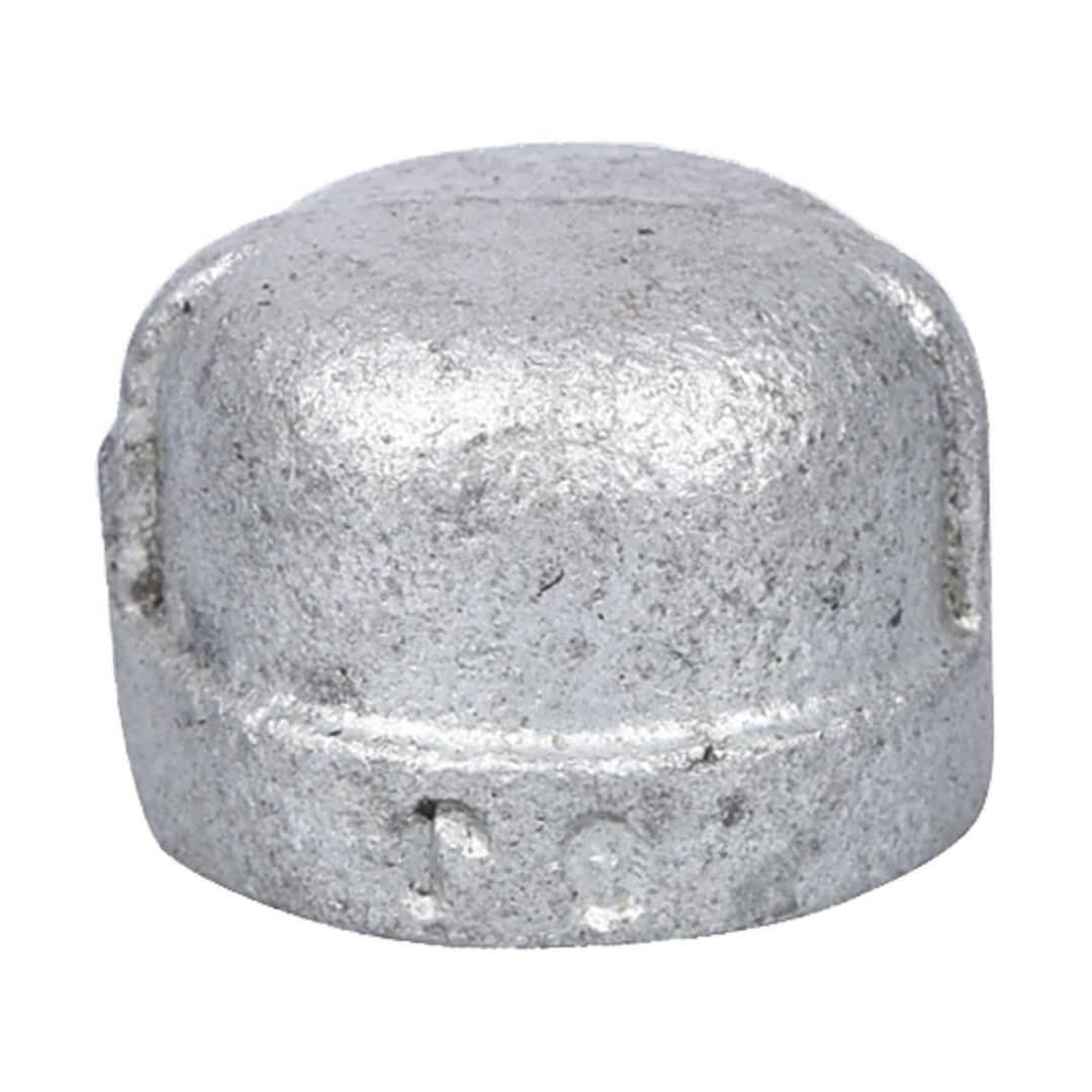 GALVANIZED MALLEABLE CAP 3/8IN