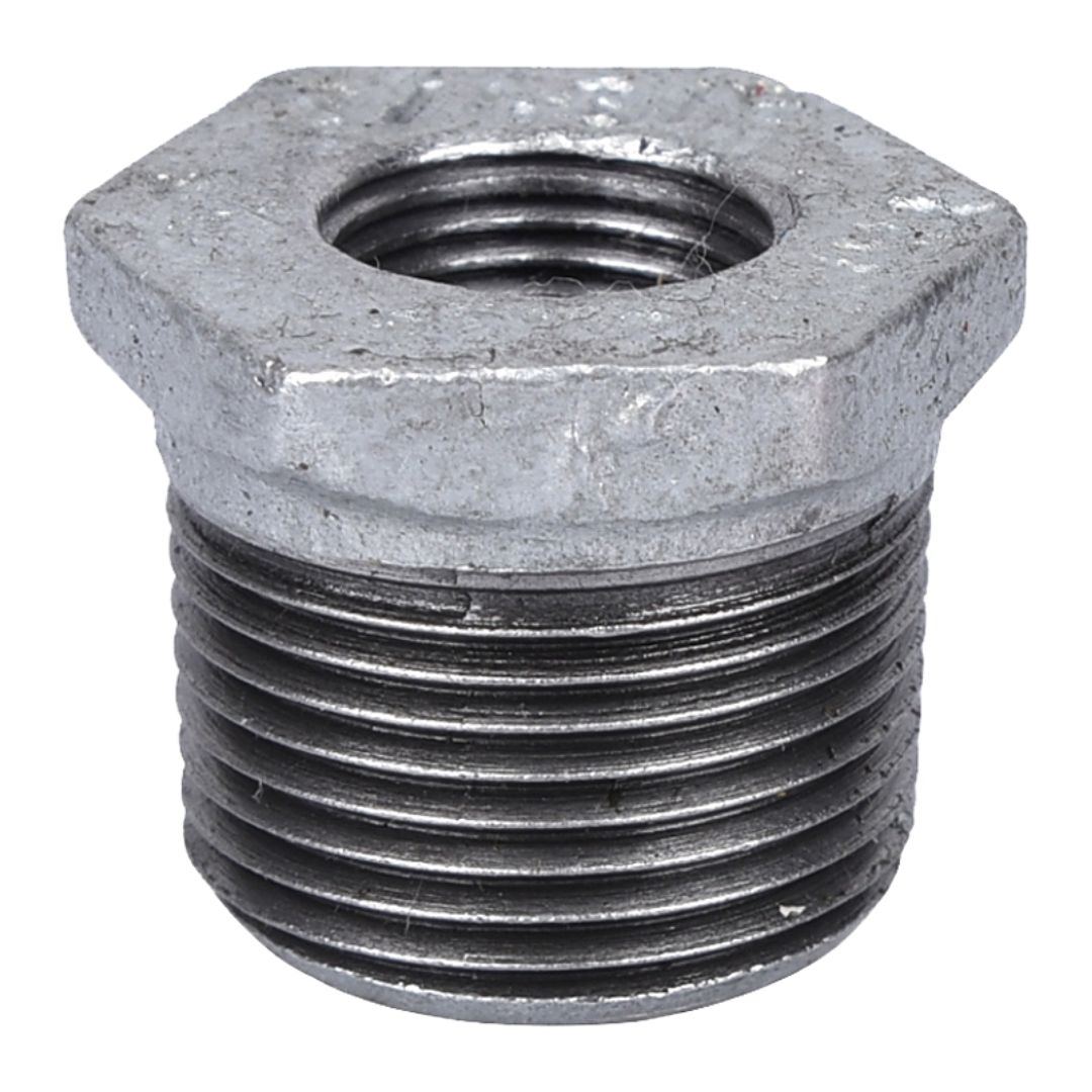 GALVANIZED BUSHING 1X1/2IN