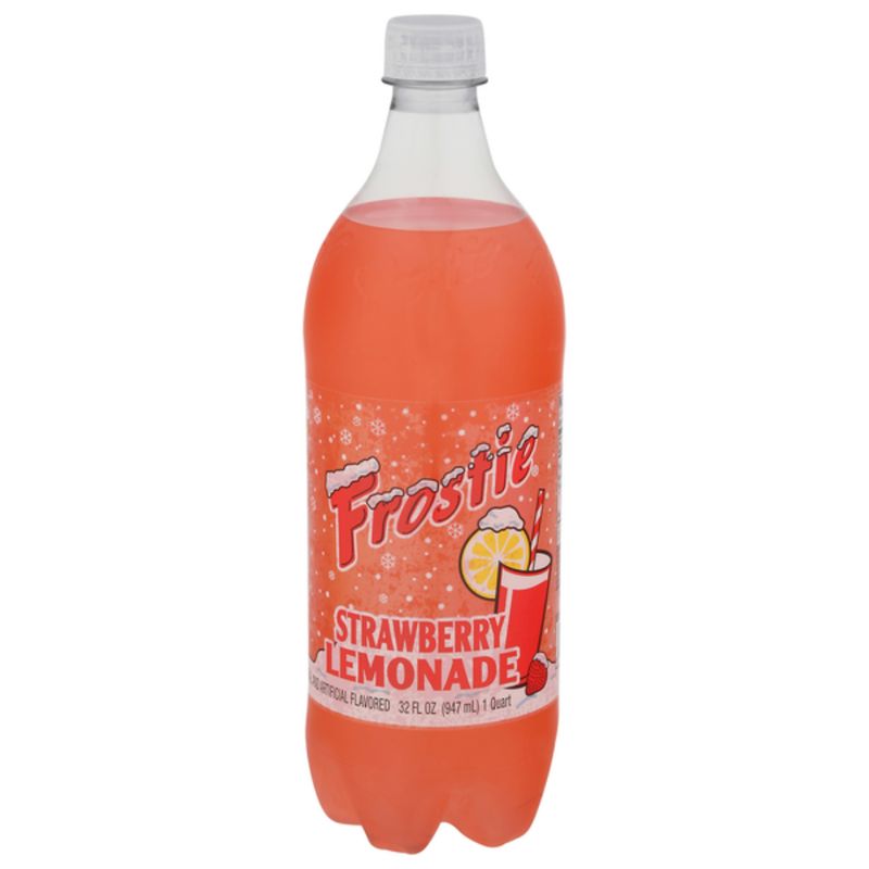 FROSTIE STRAWBERRY LEMONADE SODA 32OZ