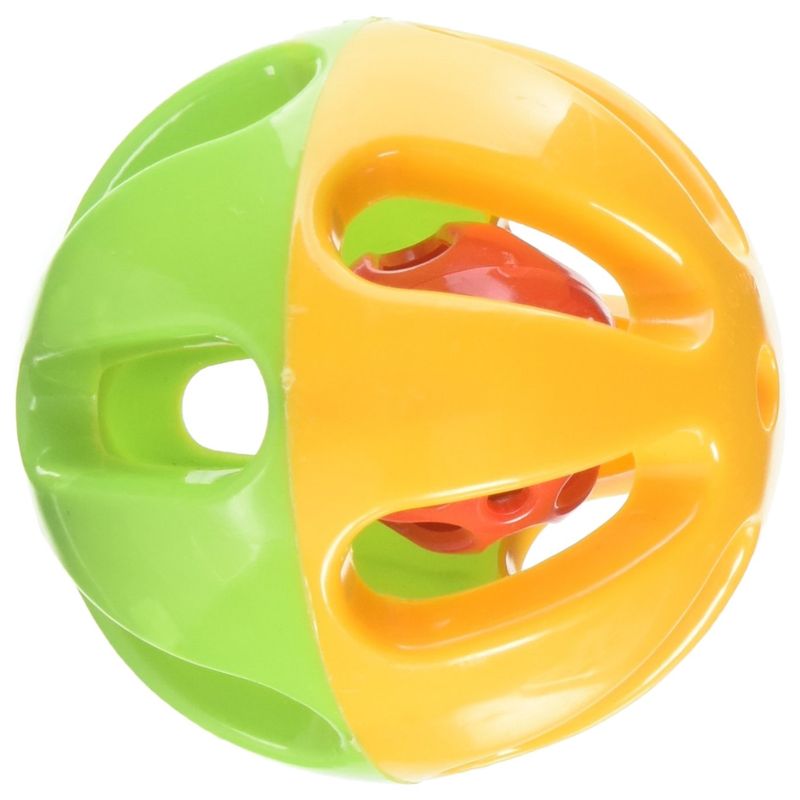 HAPPY BEAKS ROUND RATTLE FOOT BALL