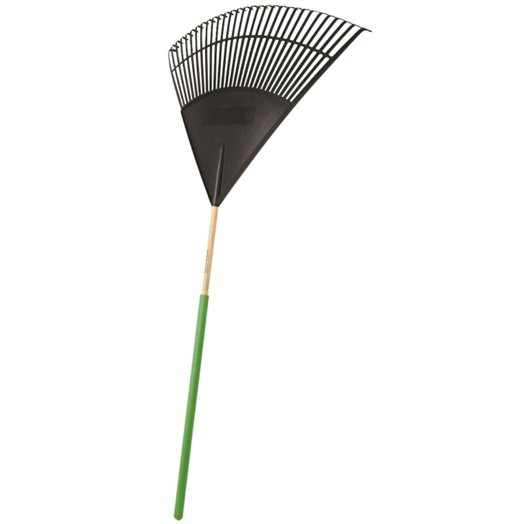 POLY LEAF RAKE 30-TINE WITH GRIP