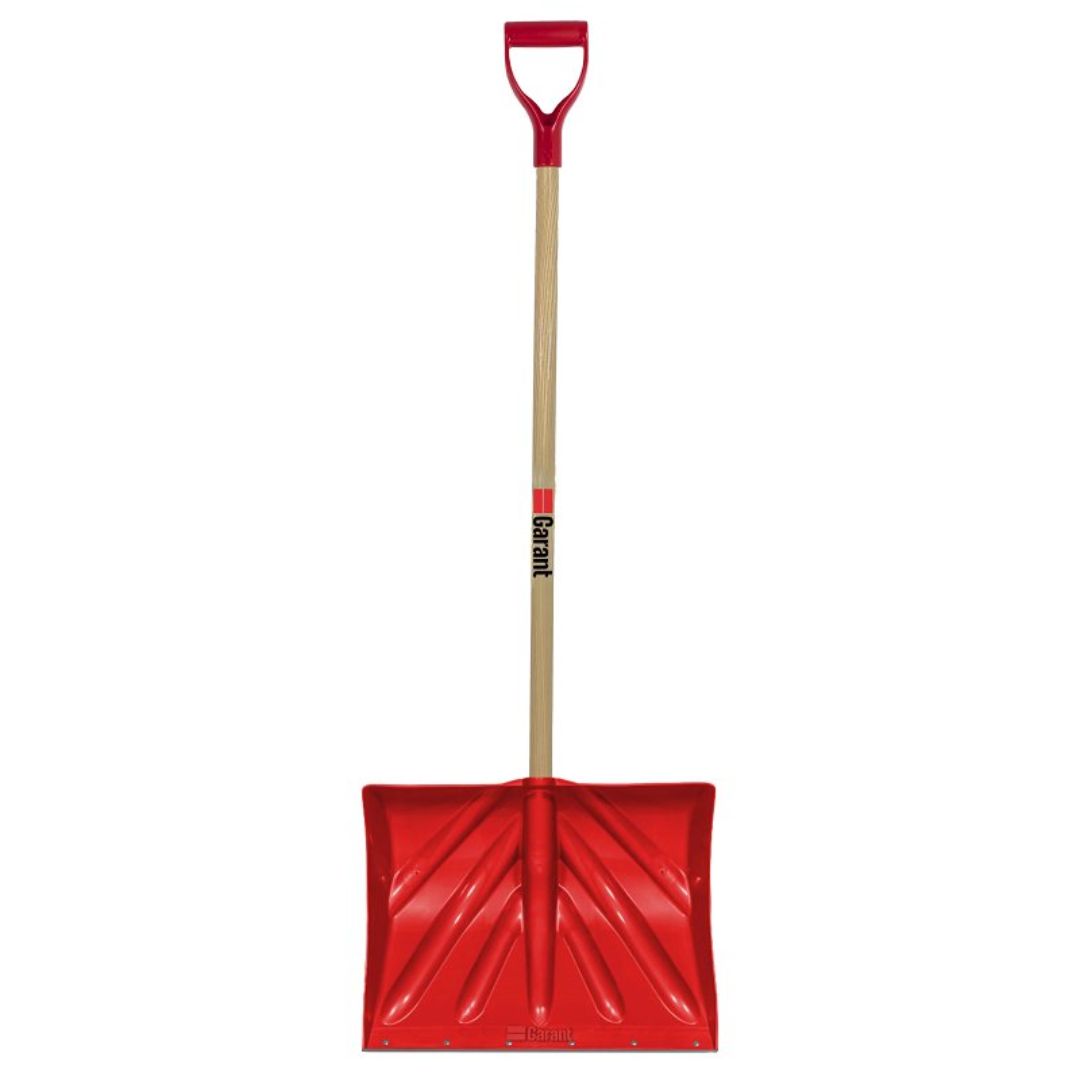 SNOW SHOVEL POLY W/WEAR STRIP 18IN