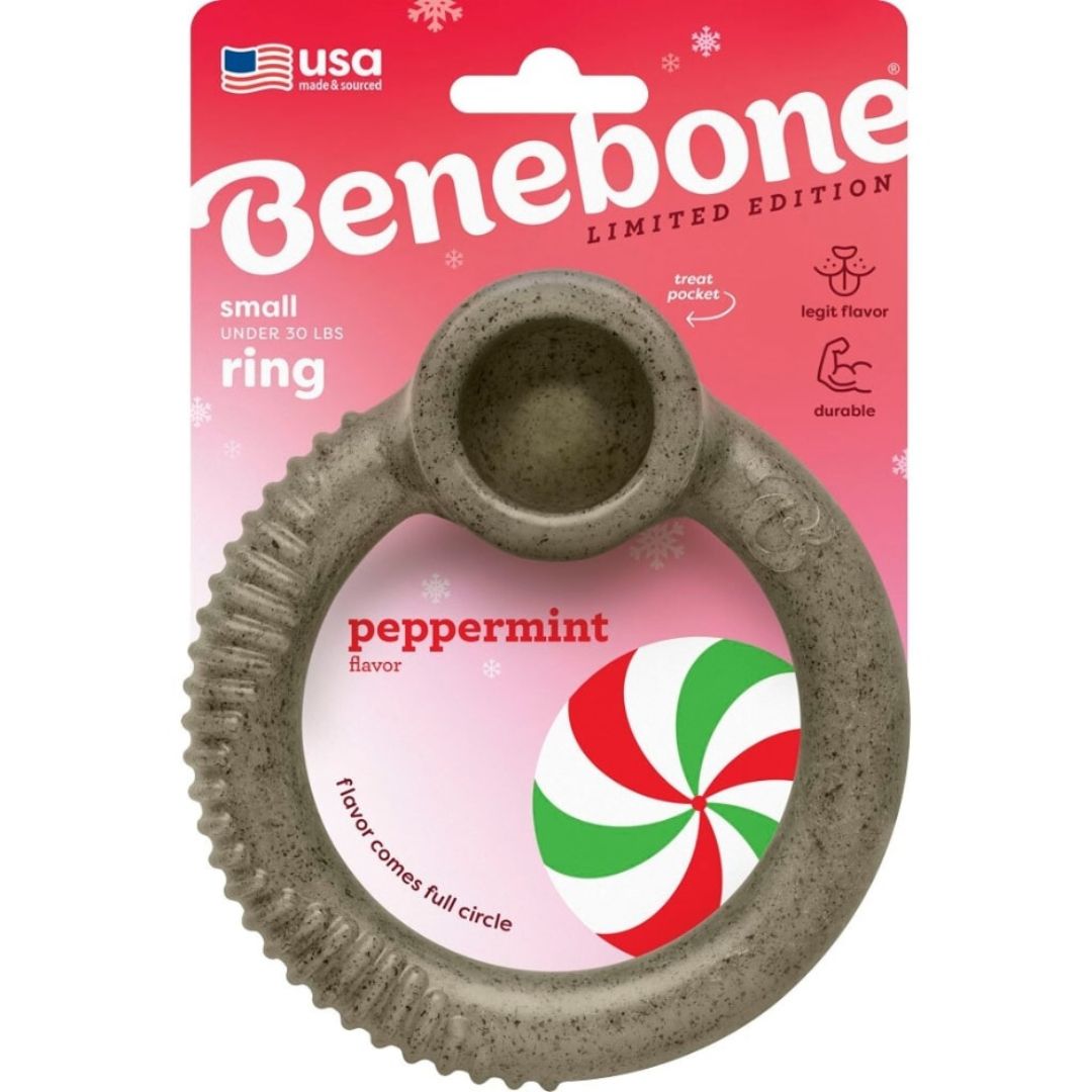 BENEBONE HOLIDAY RING PEPPERMINT SM
