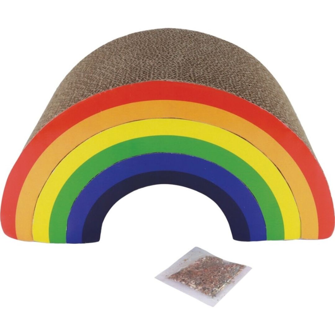 RAINBOW CAT SCRATCHER