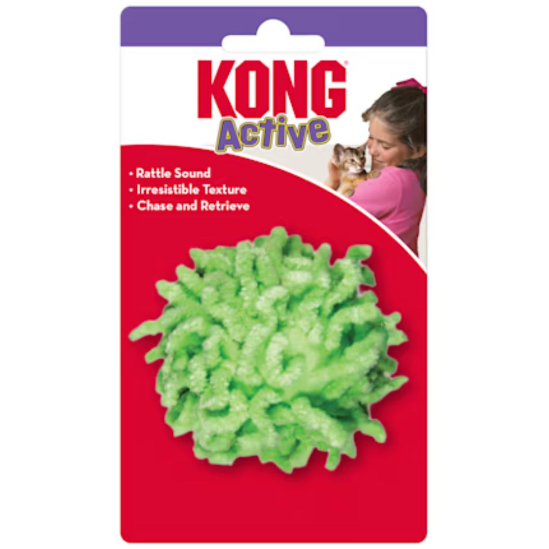 KONG ACTIVE MOPPY CAT BALL