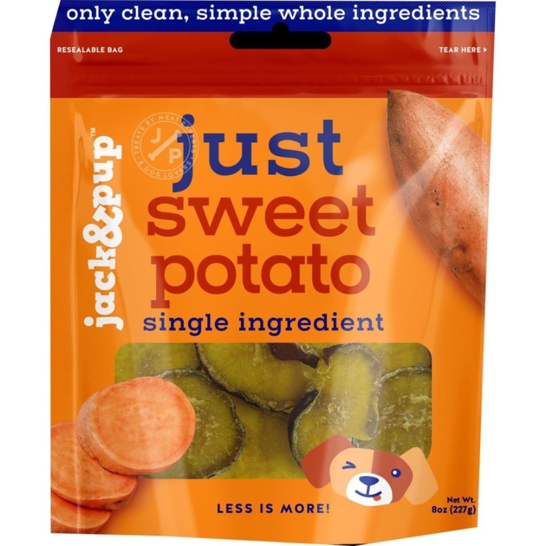 JACK &amp; PUP JUST SWEET POTATO 8OZ