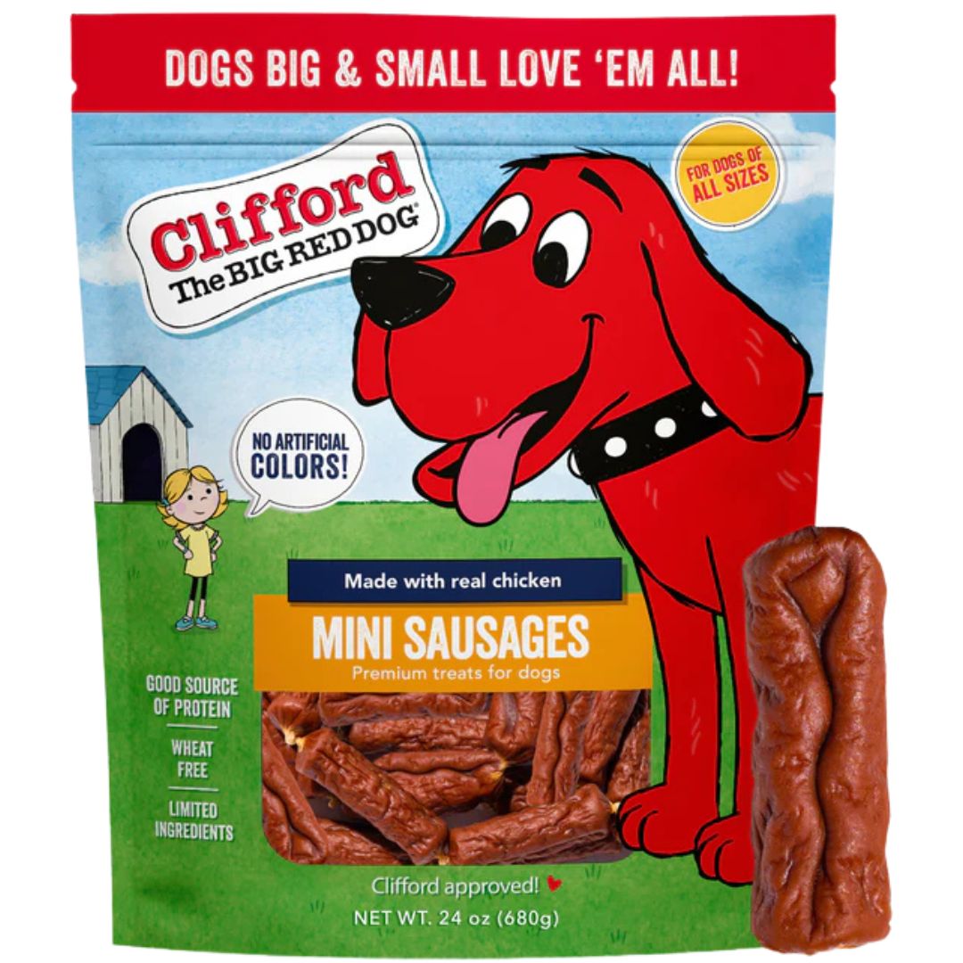 CLIFFORD MINI SAUSAGES CHICKEN 6OZ
