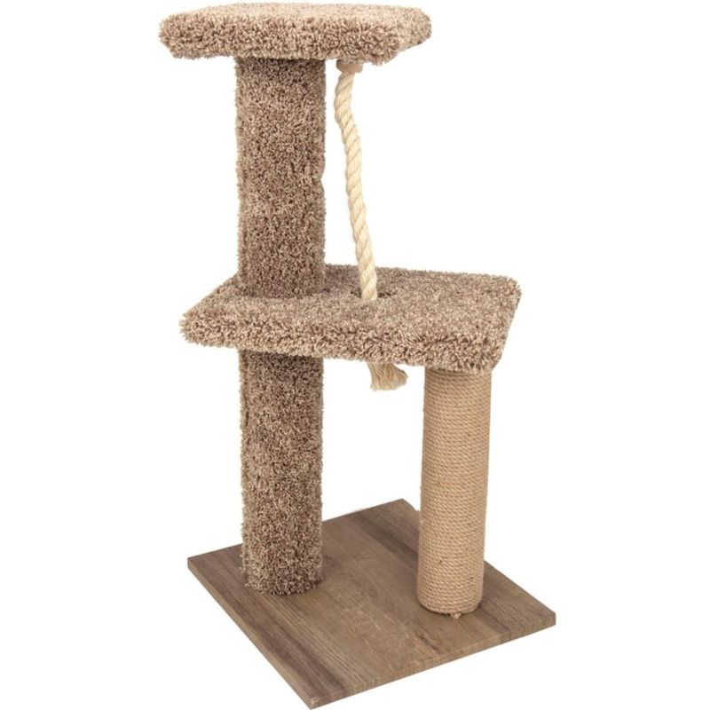 2 STORY CAT POST W/LAMINATE BASE