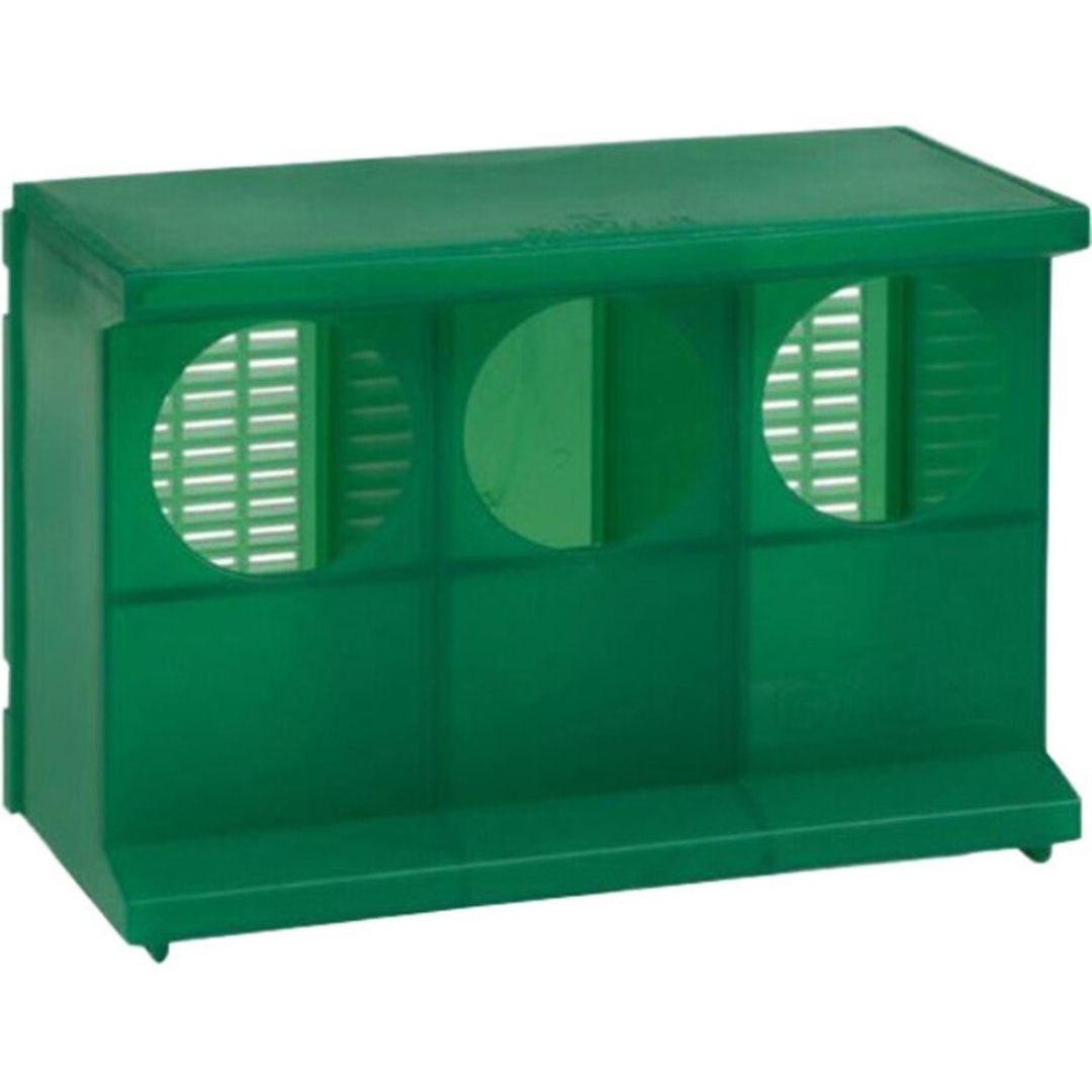 PIGEON FEEDER PLASTIC 3 HOLE