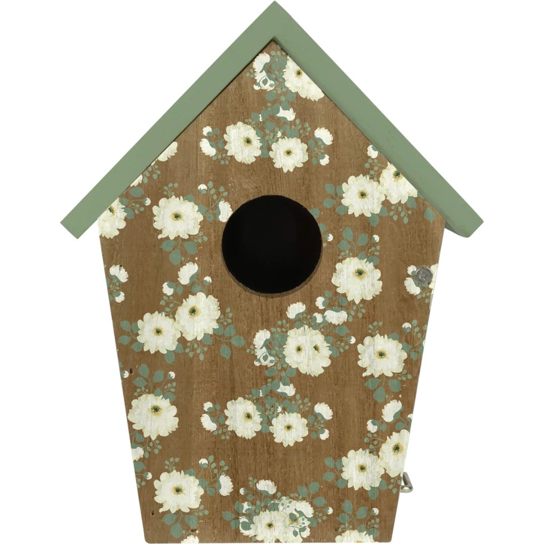 BLUEBIRD HOUSE VERDANT PETALS GREEN
