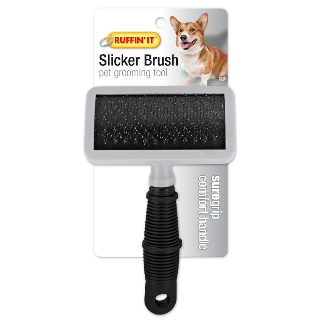 SLICKER BRUSH MED