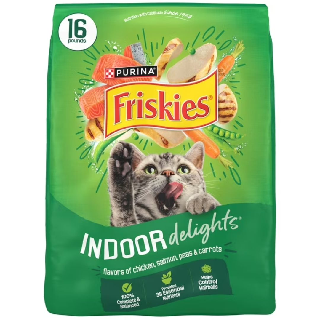 FRISKIES INDOOR DELIGHTS 16LB