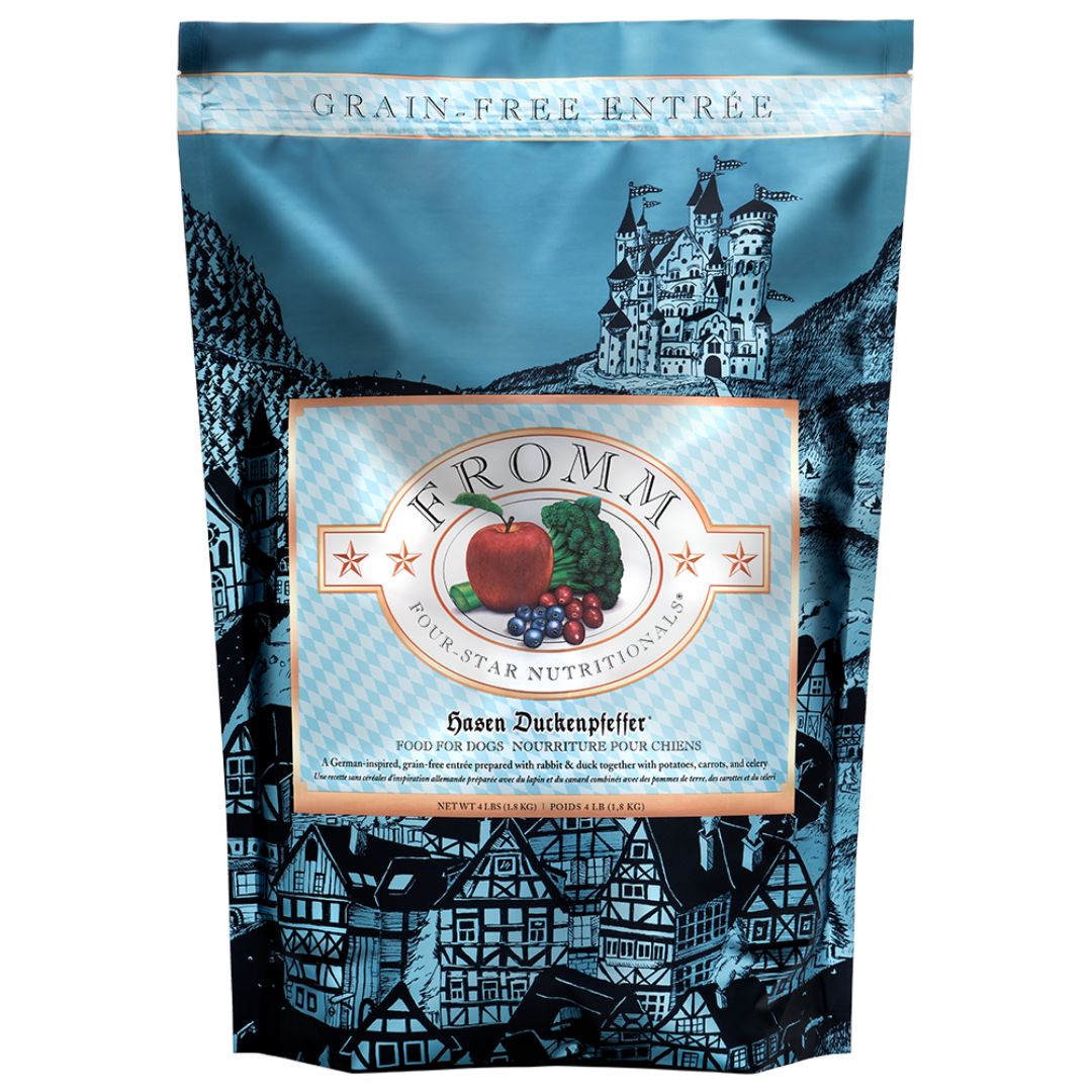 FROMM DOG FOUR-STAR HASEN DUCKENPFEFFER 4LB