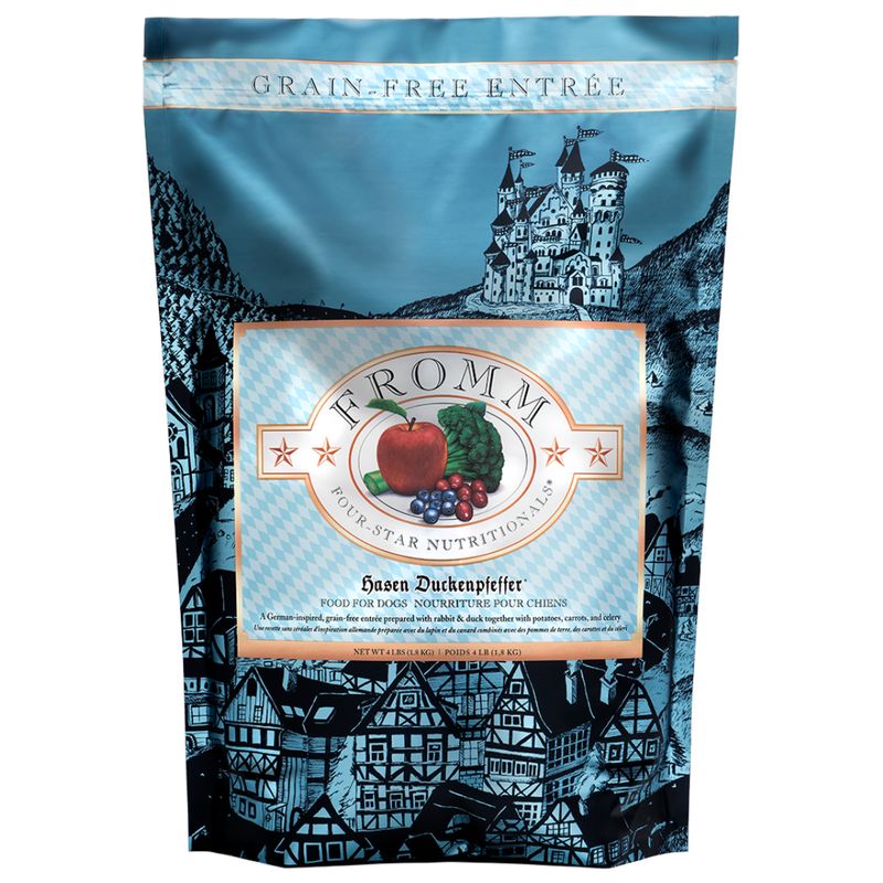 FROMM DOG FOUR-STAR HASEN DUCKENPFEFFER 4LB