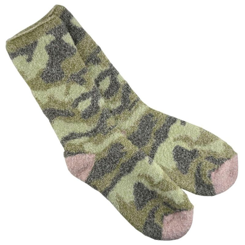 WOMENS FIRESIDE SOCKS CAMO
