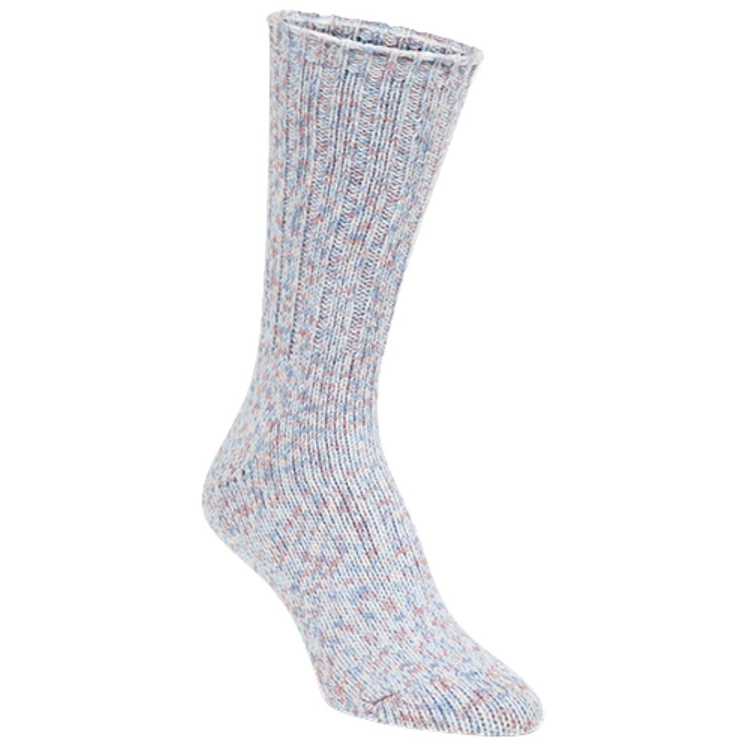 WOMENS CREW SOCKS CORNFLOWER