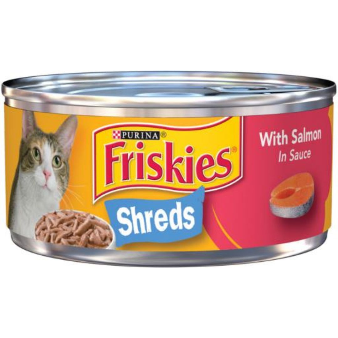 FRISKIES SALMON SHREDS 24/5.5OZ