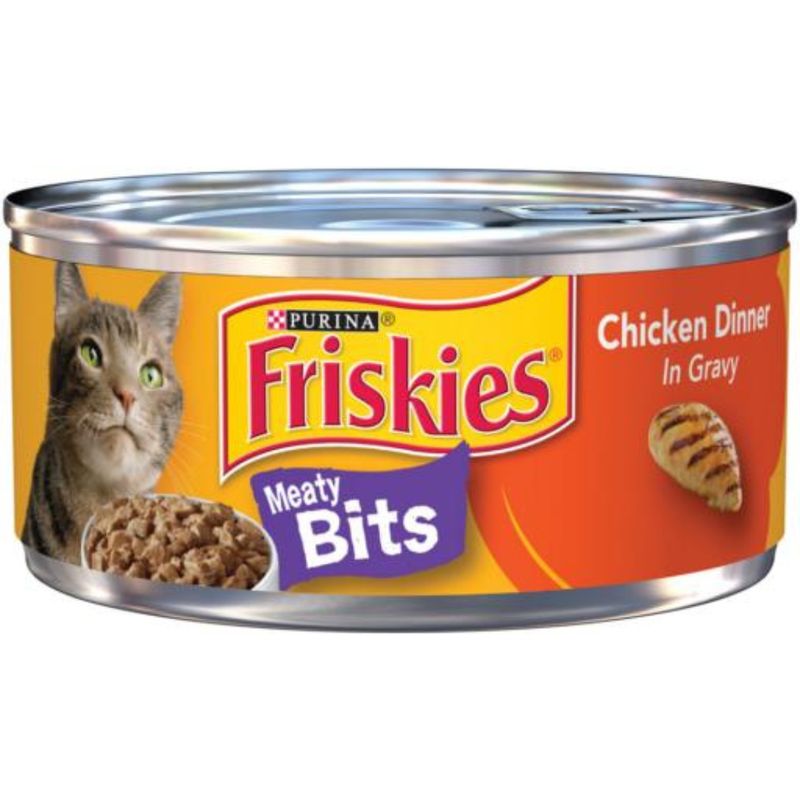 FRISKIES CHICKEN DINNER MEATY BITS GRAVY 24/5.5OZ