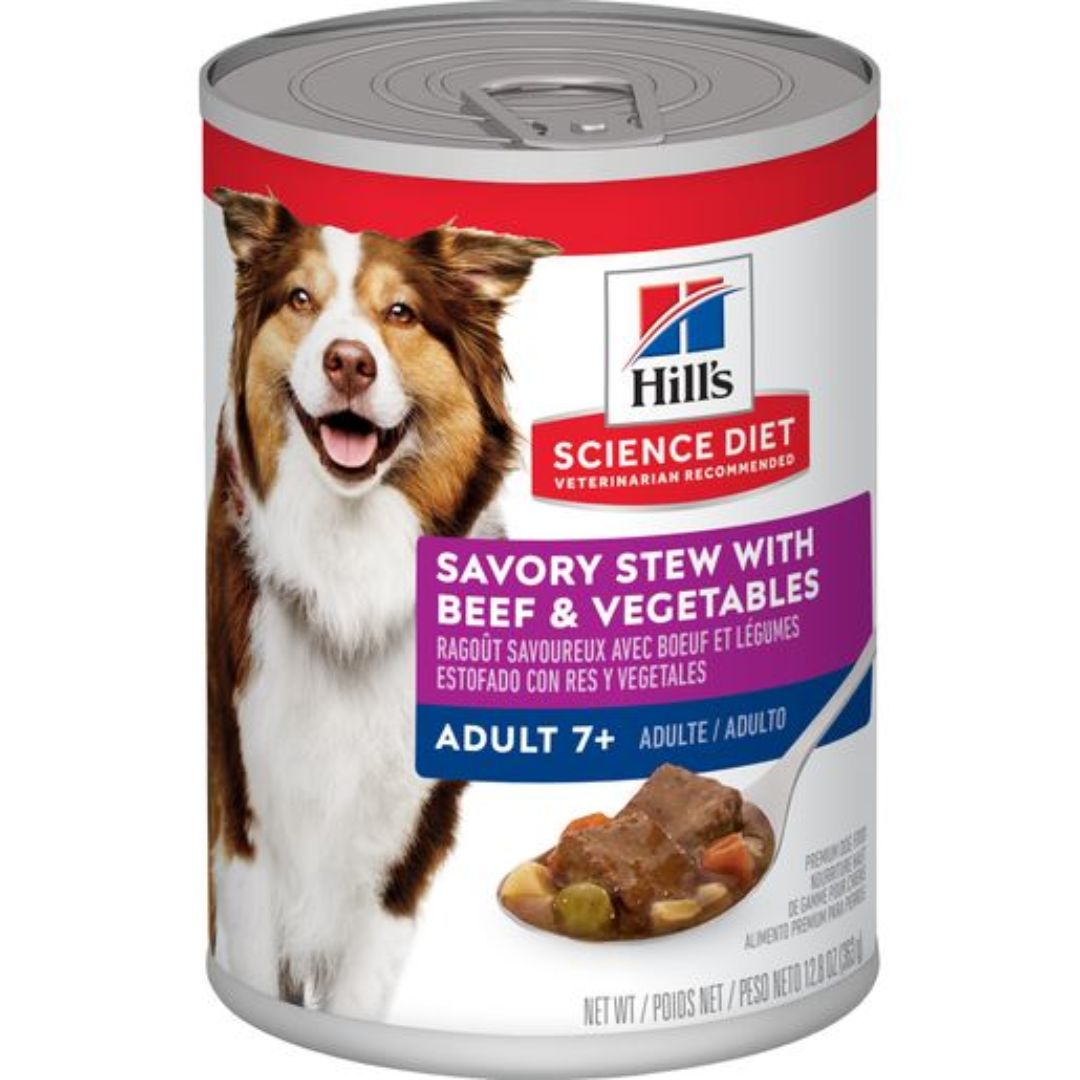 SCIENCE DIET DOG MATURE BEEF &amp; VEGETABLE 12/13OZ