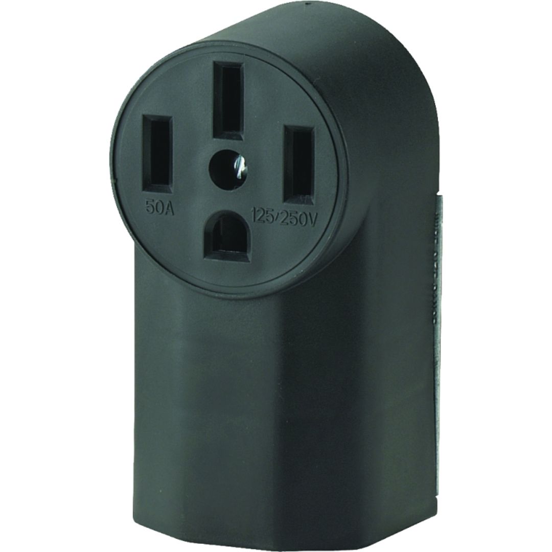 1212 POWER RECEPTACLE SURFACE MOUNT 3-POLE GREEN