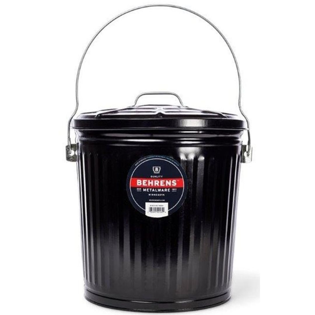 BLACK ASH CAN 7.5GAL