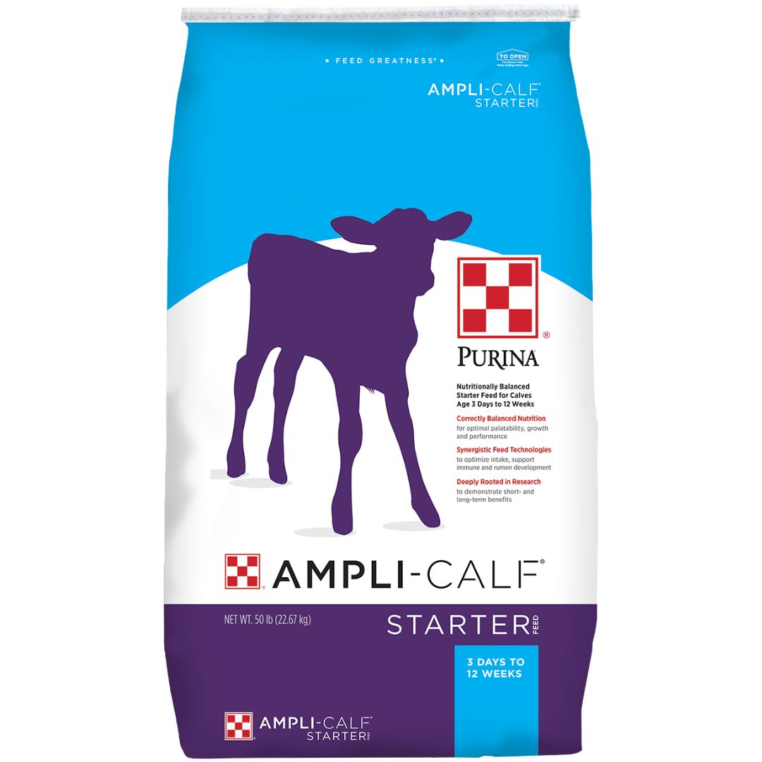 AMPLI-CALF STARTER 22%  DX 50LB