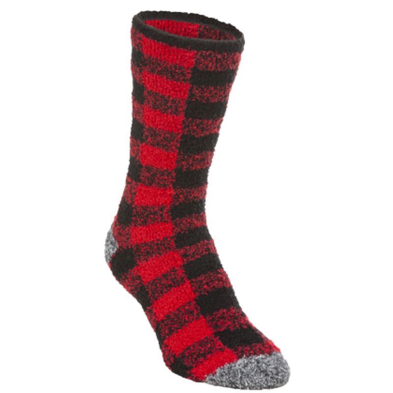 WOMENS FIRESIDE SOCKS BUFFALO PLAID